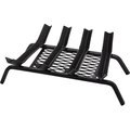 Dagan Dagan 8530-6 V-Groove Design 6 Bar Grate with Welded Ember Retainer; Black 8530-6